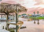 The docks at sunset at Firefly Resort Coastal Bend - thumbnail