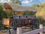 Covered wagon at OAK CREEK MOBILODGE - thumbnail