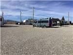 Van on the gravel site - thumbnail