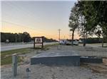 Park entrance at Natchez RV Park - thumbnail