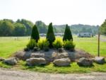 Landscaping with rocks at SMITH RIVER RV PARK - thumbnail