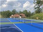 The pickleball court - thumbnail