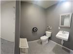 The inside of the restroom at The Escapes RV Park & Storage - thumbnail