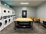 Washing machines and folding tables at LHTX RV Resort - thumbnail