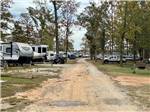 Interior road that leads to RV sites at Mill Creek Marina & Campground - thumbnail