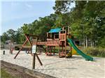 A play structure at the playground at Mill Creek Marina & Campground - thumbnail