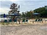 The bar and seating area by the lake at Mill Creek Marina & Campground - thumbnail