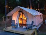 One of the tent rentals at Timberline Glamping at Lake Martin - thumbnail