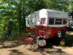 View of a trailer at Route 62 Motor Resort - thumbnail