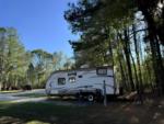 Parked trailer at site Songbird RV Park - thumbnail