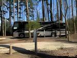 A class A motorhome at site at Songbird RV Park 2 - thumbnail