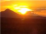 The mountains at sunset at Mountain View RV Park - thumbnail