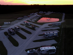 RV sites at night Dogwood Family Campground - thumbnail