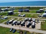 Aerial view of Holly Beach RV Park - thumbnail