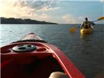 Kayaking on the water - thumbnail