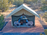 A glamping tent at Wyldstay Grand Canyon - thumbnail