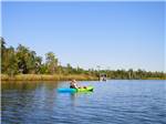 Kayaking at the marina - thumbnail