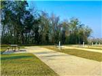Gravel site with picnic bench - thumbnail