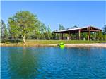 Pavilion overlooking the lake - thumbnail