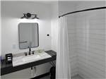 The sink and shower - thumbnail