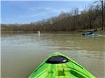 Kayak on the water - thumbnail