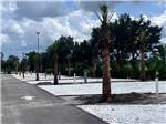 A paved road leading to RV sites - thumbnail