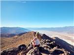 Woman looking at the view - thumbnail