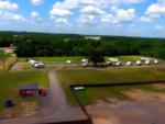 Parked trailers at site South Tyler RV Park - thumbnail
