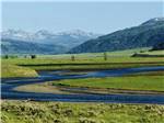A view of the river and mountains - thumbnail