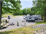 RVs parked in treed sites - thumbnail