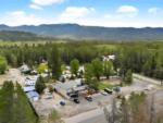 Aerial view of the park at Clear Creek Station RV Park - thumbnail