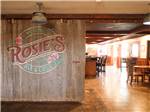 A sign for Rosie's Bar & Grill - thumbnail