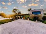 RV parked on site - thumbnail