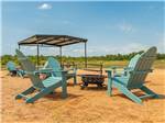 Chairs around the fire pit - thumbnail