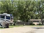 A fifth wheel parked at a site - thumbnail