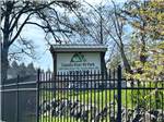 The park sign - thumbnail