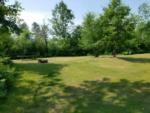 Open grass area at Tamarack Springs Campground - thumbnail