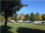 Variety of RVs at sites - thumbnail