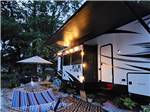 A travel trailer with a slide out - thumbnail