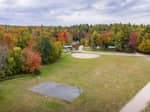 Aerial view of a basketball court and ball field - thumbnail