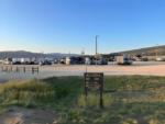 Parked RV's at site Windy Waters at Alcova - thumbnail