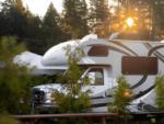 Parked RV at site Tsawaak RV Resort and Campground - thumbnail