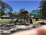 Play equipment on the playground - thumbnail