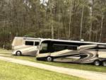 Parked RV's at Skull Shoals Park & Campground - thumbnail