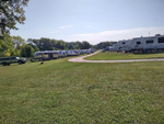 Rows of RVs parked at Camping 109 - thumbnail