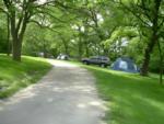 Tents at site Lake Joy Campground - thumbnail