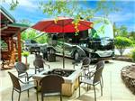 Seating around a fire pit - thumbnail