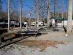 Parked RV's at Arrow Creek Campground - thumbnail