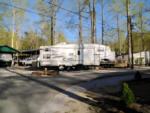 RV's parked at Arrow Creek Campground - thumbnail