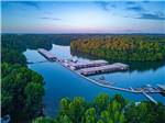 Aerial view of the marina - thumbnail